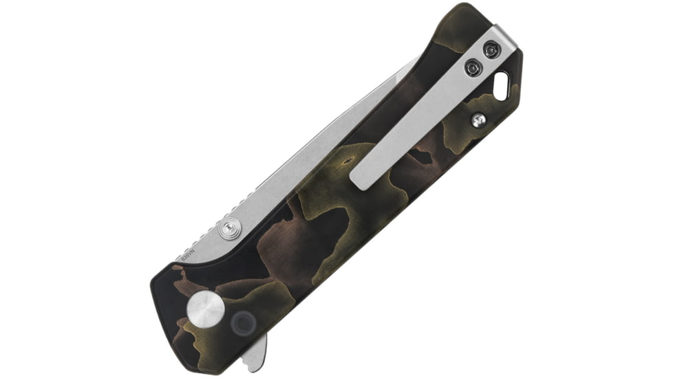 QSP Knife Grebe T Button Lock Noble