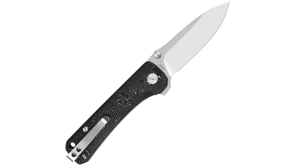 QSP Knife Hawk Linerlock Al Foil CF QS131R