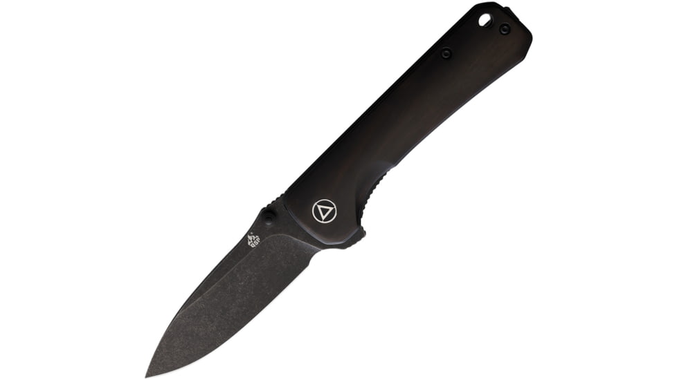 QSP Knife Hawk Linerlock Ebony Black
