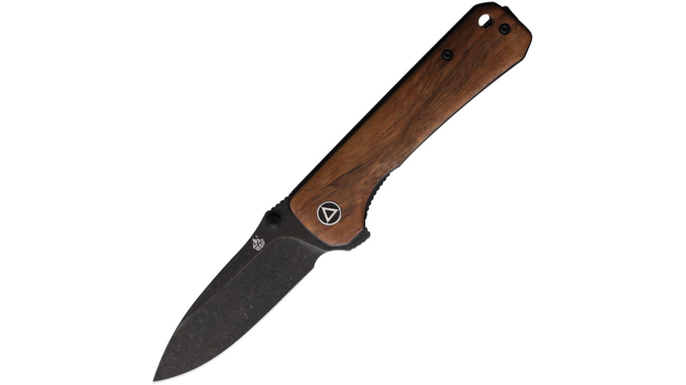 QSP Knife Hawk Linerlock Mkuruti Black