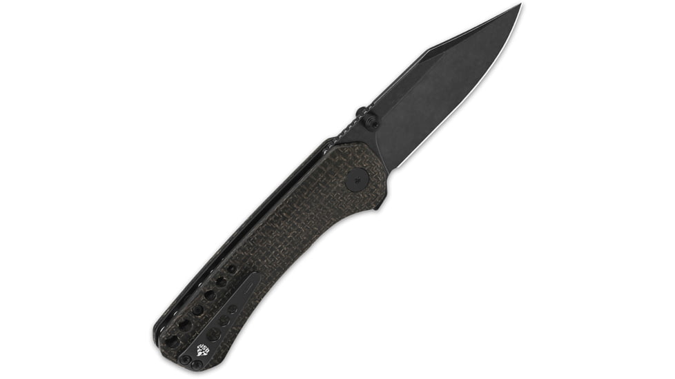 QSP Knife Kestrel Linerlock Brown Mic QS145A2