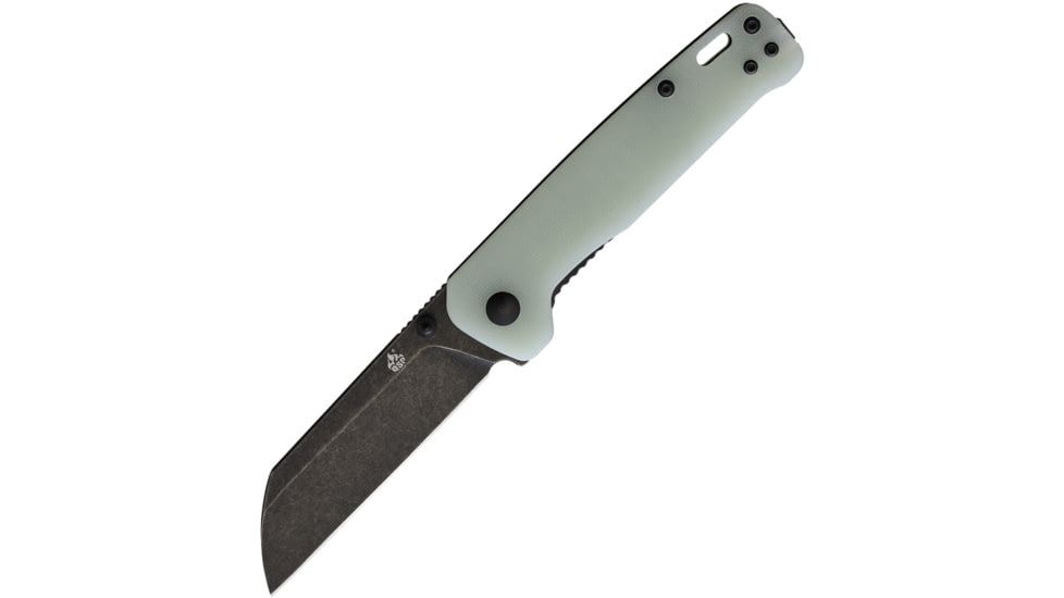 QSP Knife Penguin Linerlock Blk Jade G10