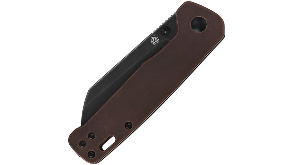 QSP Knife Penguin Linerlock Copper Black