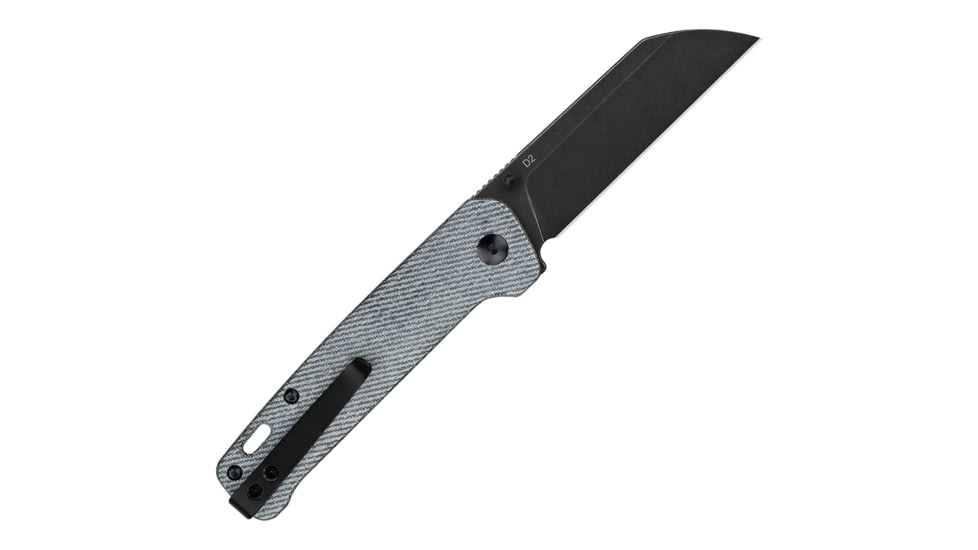 QSP Knife Penguin Linerlock Denim Mic