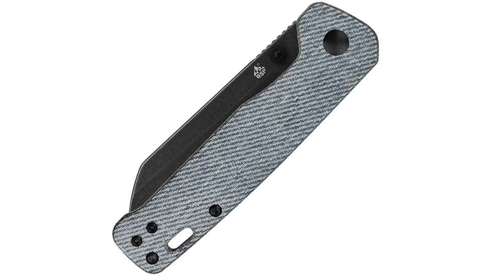 QSP Knife Penguin Linerlock Denim Mic
