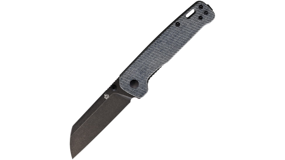 QSP Knife Penguin Linerlock Denim Mic