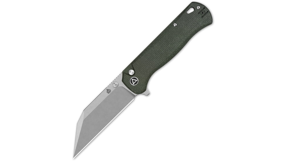 QSP Knife Swordfish Button Lock Green