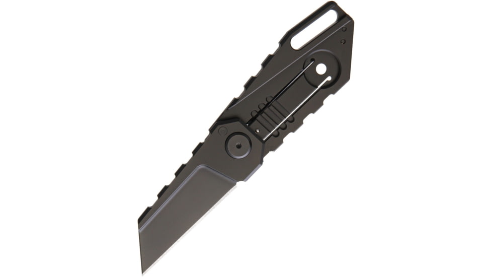 Quartermaster Yoda Integrated Framelock Folding Knife, 2.5in Cpm S35Vn SS Wharncliffe Blade, Titanium Handle, Pocket Clip, Limo Tint Blade And Handle, ALF6LT