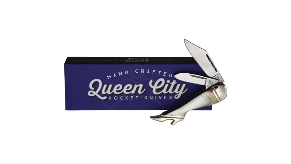 Queen City Leg Knife Black Pearl
