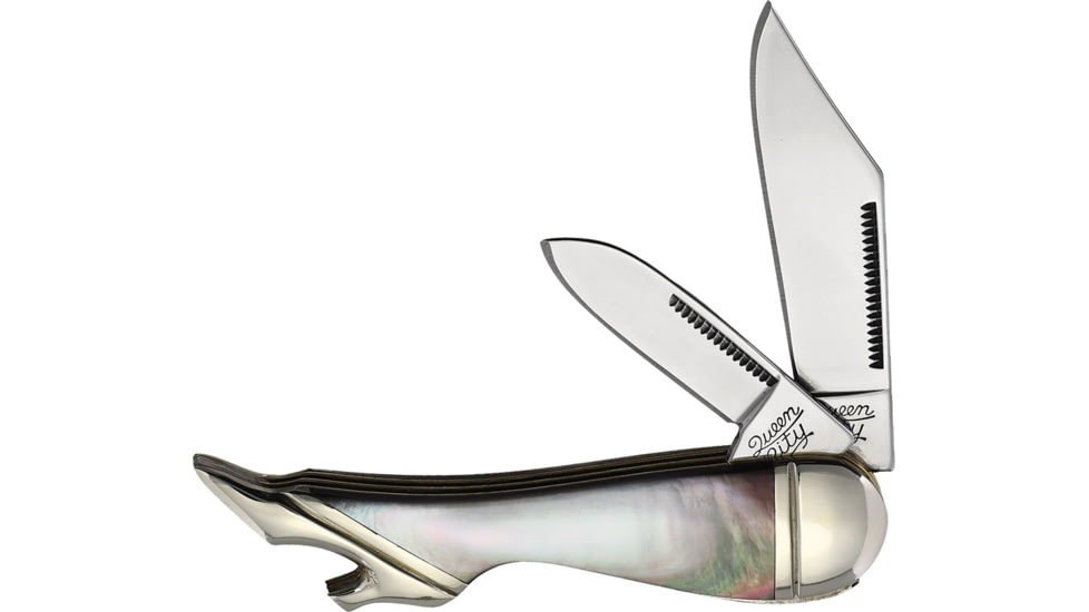 Queen City Leg Knife Black Pearl