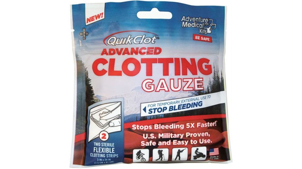 QuikClot 3x24in Rolled Gauze 5020-0016