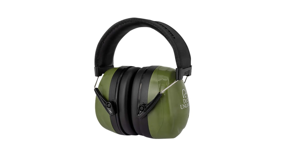 Radians High Performance Earmuff Over the Head Black/Green, DUHIHPGRBX
