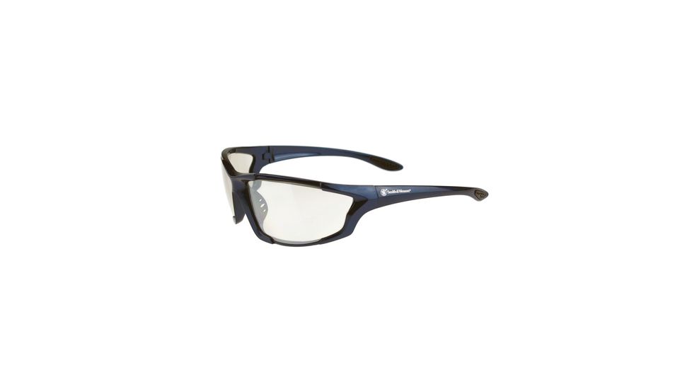 Radians S&amp;W SW102 Performance Eyewear Indoor/Outdoor Lens Gloss Blue Frame