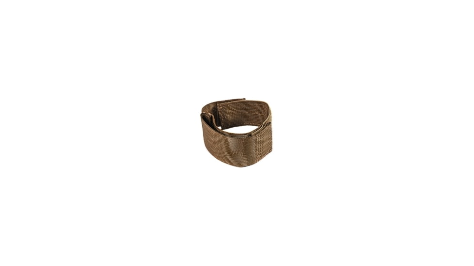 Raine Tactical Gear Extra Wide Covered Watchband, Coyote Brown, 02XLCY