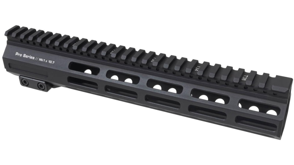 Rainier Arms Rainier Industries Pro Series MK1 M-Lok AR-15 Handguard, Black, 10.7 in, RA019