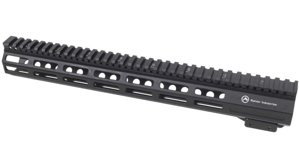 Rainier Arms Rainier Industries Pro Series MK1 M-Lok AR-15 Handguard, Black, 13.7 in, RA021