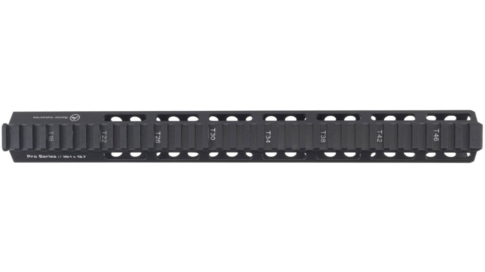Rainier Arms Rainier Industries Pro Series MK1 M-Lok AR-15 Handguard, Black, 13.7 in, RA021