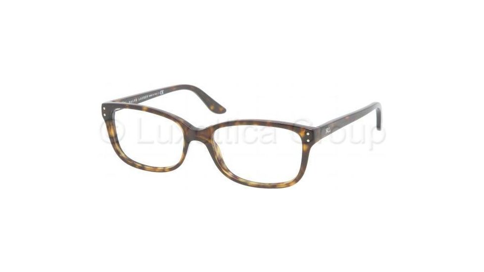 Ralph Lauren Eyeglasses RL6062 with No-Line Progressive Rx Prescription Lenses 5003-5416 - Dark Havana 