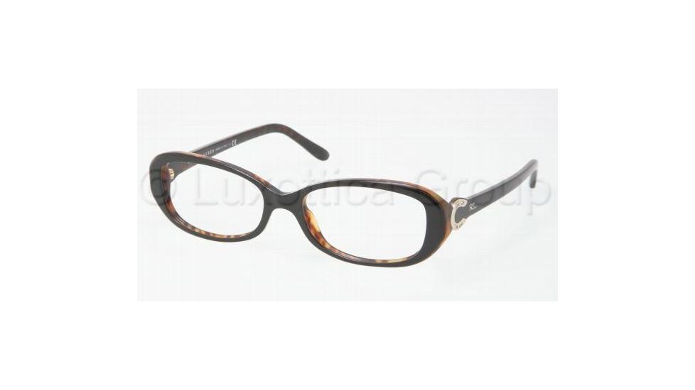 Ralph Lauren RL6074 Progressive Prescription Eyeglasses 5260-5116 - Black/Havana 