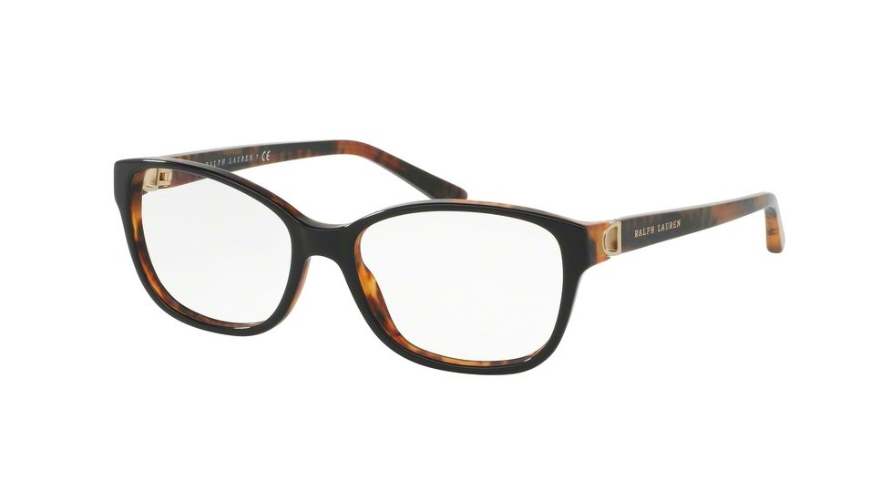 Ralph Lauren RL6136 Bifocal Prescription Eyeglasses 5260-53 - Black / Havana Frame