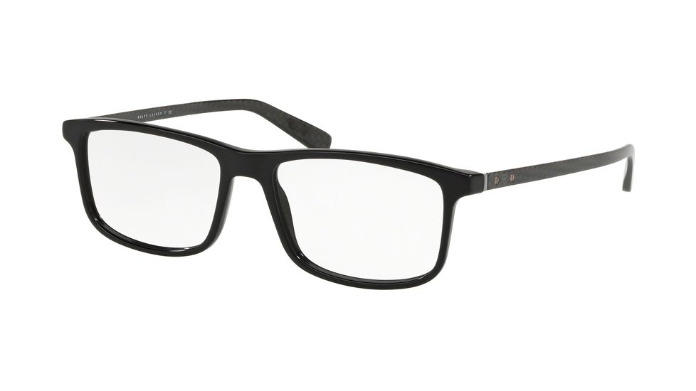 Ralph Lauren RL6175 Progressive Prescription Eyeglasses, 54mm, Black, RL6175-5001-54-PRO