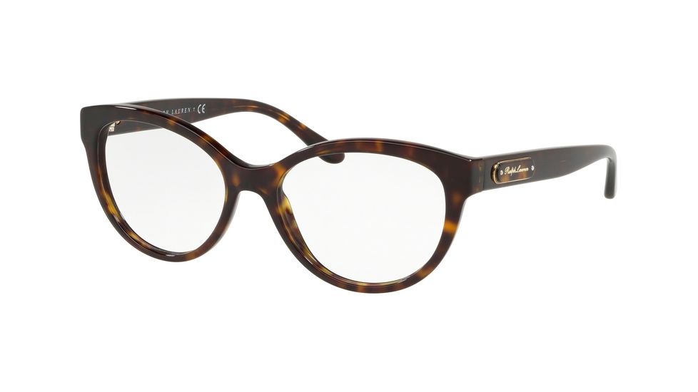 Ralph Lauren RL6177 Bifocal Prescription Eyeglasses, 52mm, Dark Havana, RL6177-5003-52-BI