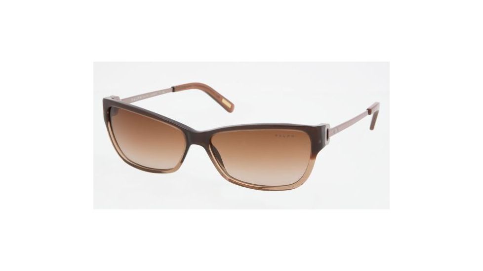 Ralph RA5112 RA5112 Progressive Prescription Sunglasses RA5112-906-13-5814 - Lens Diameter 58 mm, Frame Color Bronze Fade