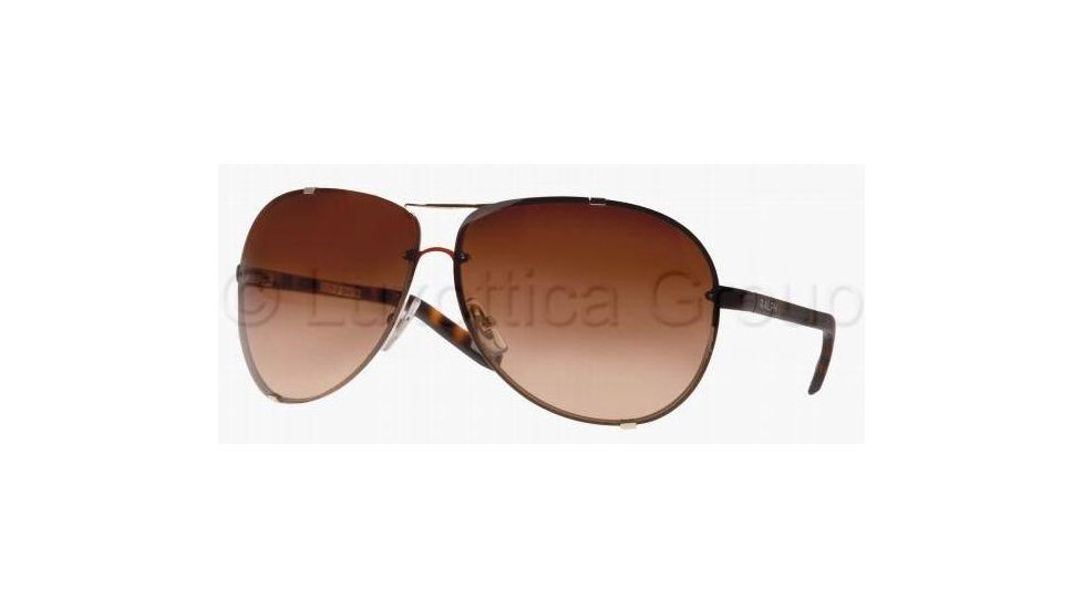 Ralph RA4076 Sunglasses 341/13-6510 - Silver Tortoise Brown Gradient