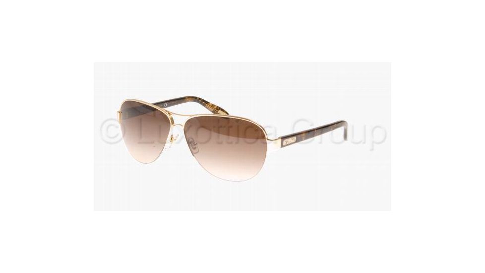 Ralph RA4095 RA4095 Sunglasses 106/13-5811 - Gold Frame, Brown Gradient Lenses