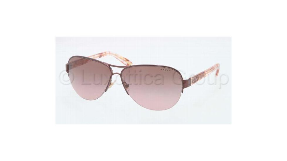 Ralph RA4095 RA4095 Sunglasses 403/14-5811 - Burgundy Gold Frame, Brown Rose Lenses