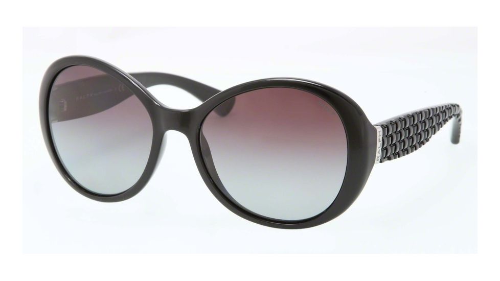 Ralph RA5175 RA5175 Progressive Prescription Sunglasses RA5175-501-62-56 - Lens Diameter 56 mm, Frame Color Black