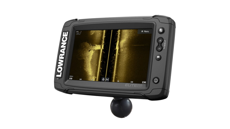 Ram Mounts Quick Release Adapter With 1.5in Diameter Ball Lowrance Elite 5 And Mark 5 Series, RAM-202U-LO11