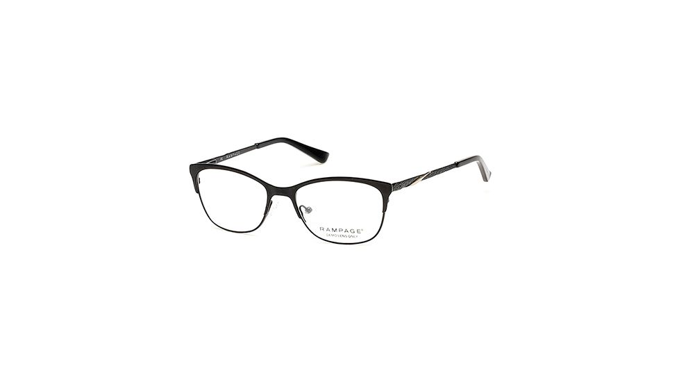 Rampage RA0196 Eyeglass Frames - Shiny Black Frame Color