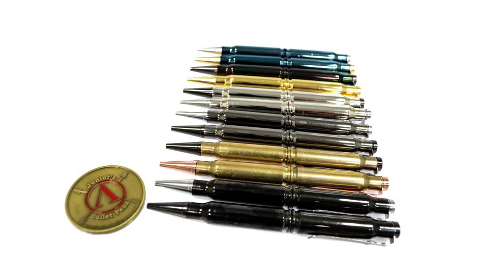 Raptor Tactical 7.62 Juniors Bullet Pen, Black/Yellow, RT-JUNIOR