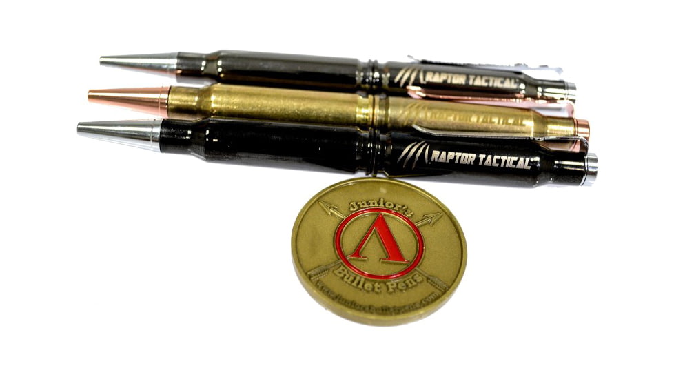 Raptor Tactical 7.62 Juniors Bullet Pen, Black/Yellow, RT-JUNIOR