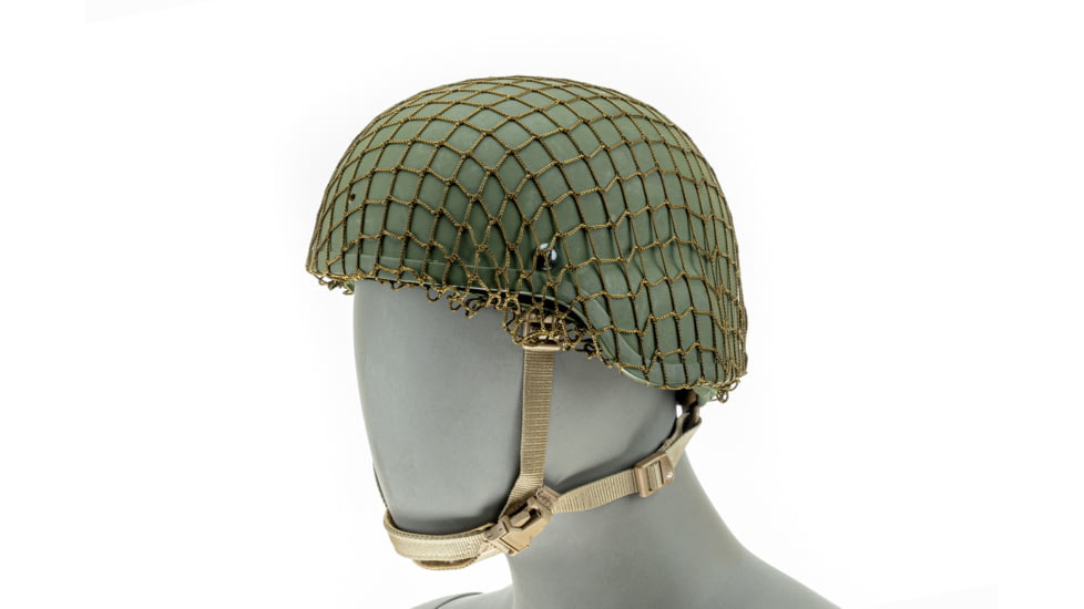 Raptor Tactical Army Combat Helmet Net Cover WWII Style, Ranger Green, WWII