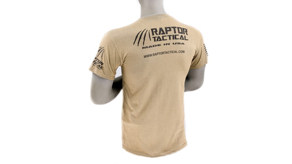 Raptor Tactical Me Gustav T-Shirt - Mens, coyote tan, Large, GSTV-LG