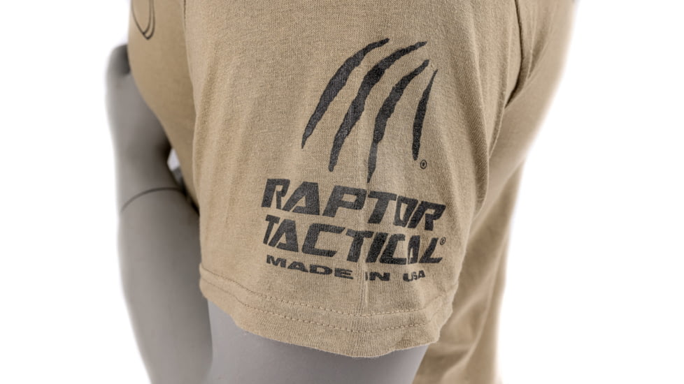 Raptor Tactical Me Gustav T-Shirt - Mens, coyote tan, Large, GSTV-LG