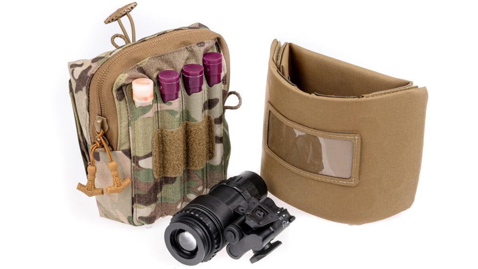 Raptor Tactical Medium Utility NVG Insert Pouch, Black, NVG-BL