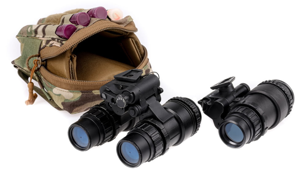 Raptor Tactical Medium Utility NVG Insert Pouch, Black, NVG-BL