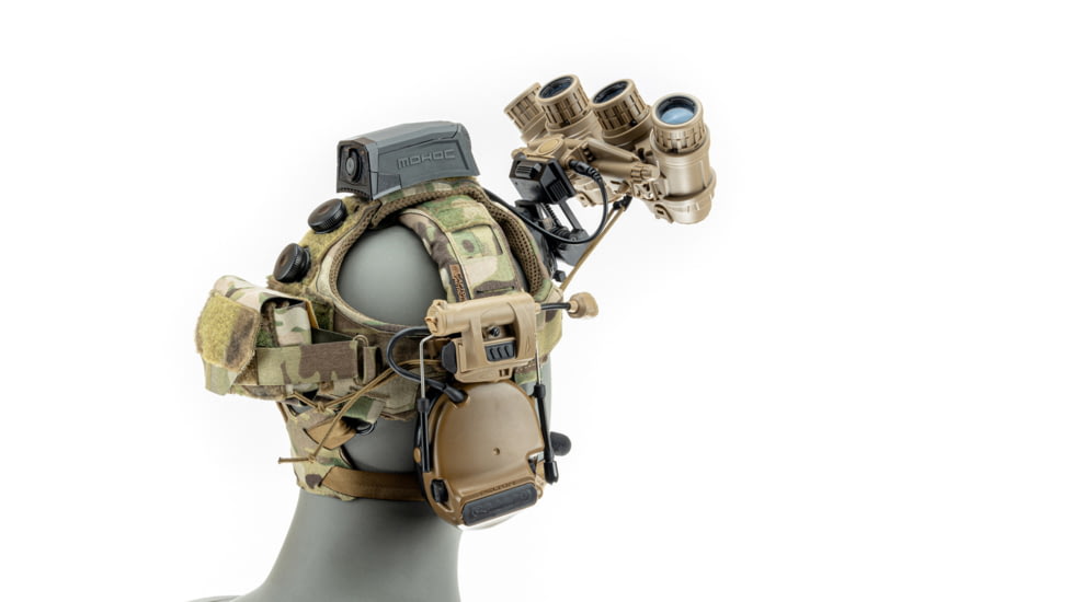 Raptor Tactical Sentinel Skull Crusher GEN 2.0 Headgear without Bungee Cord, Multicam, SNSC-MC