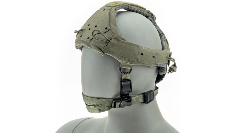Raptor Tactical Sentinel Skull Crusher GEN 2.0 Headgear without Bungee Cord, Ranger Green, SNSC-RG