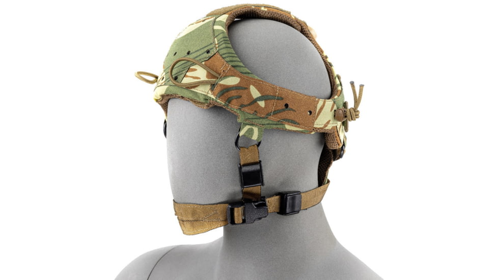 Raptor Tactical Sentinel Skull Crusher GEN 2.0 Headgear without Bungee Cord, Rhodesian, One Size, SNSC-RH