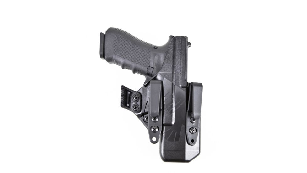 Raven Concealment Eidolon Advance Holster Kit, Glock 17, 1.5/ 1.75in Overhooks, Left Hand, Black, EG17LHBKF