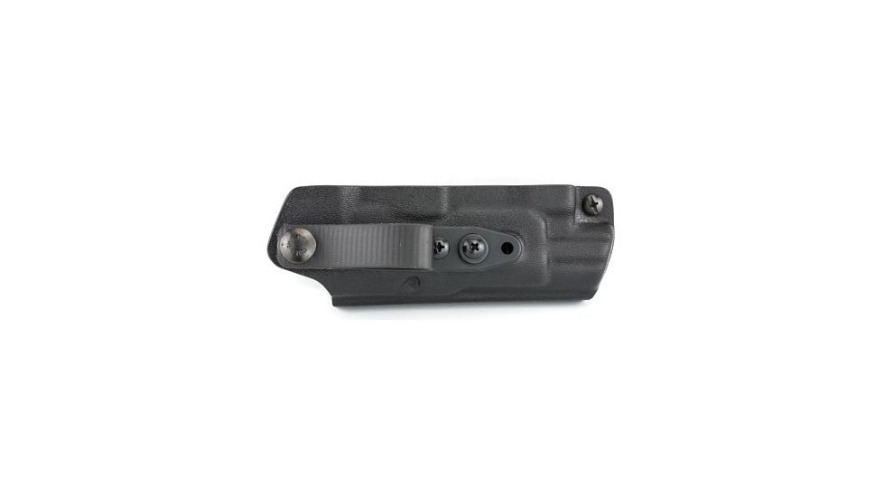 Raven Concealment Systems Vanguard 3 Ambidextrous Light Compatible IWB Holster w/ Tuckable Soft Loop, Black, RCSVG3TLRBKSL