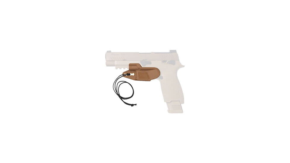 Raven Concealment VanGuard 2 Lanyard Kit Minimalist IWB Holster, SIG Sauer P320, Ambidextrous, Coyote Brown, VG2P320STDCYLAN