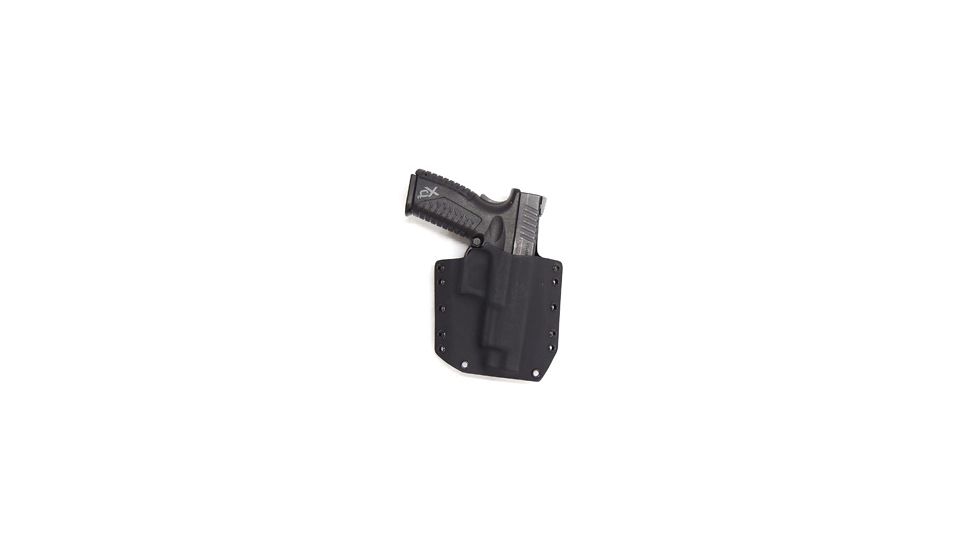 Raven Concealment XD with 3 Inch Barrel Systems Phantom Modular OWB Holster w/ OWB Standard Belt Loops, Black, RCSXD4CRHBKFLSTD-150