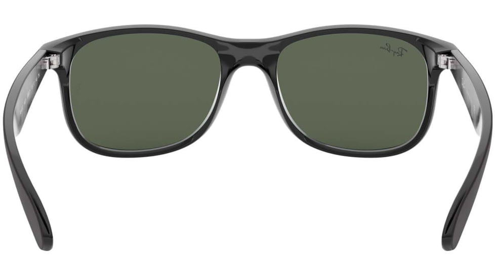 Ray-Ban ANDY RB4202 Sunglasses 606971-55 - Matte Black Frame, Dark Grey Lenses