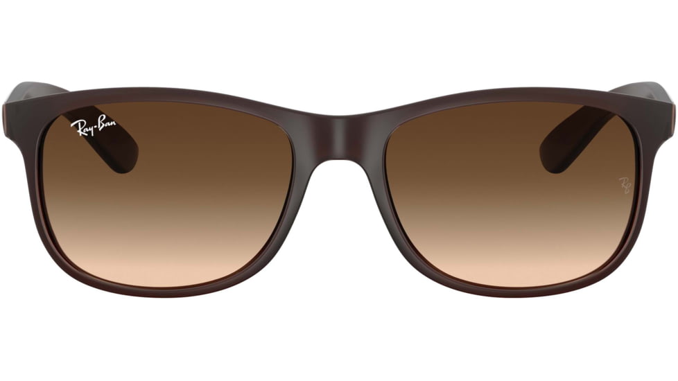 Ray-Ban ANDY RB4202 Sunglasses 607313-55 - Matte Brown Frame, Brown Gradient Lenses