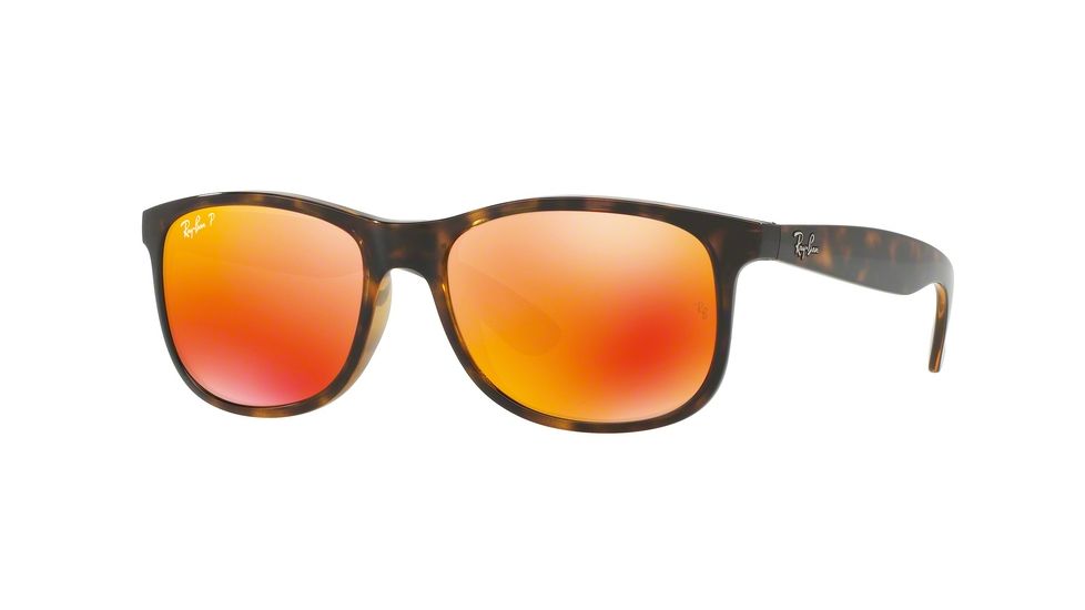 Ray-Ban ANDY RB4202 Bifocal Prescription Sunglasses RB4202-710-6S-55 - Lens Diameter 55 mm, Frame Color Shiny Havana